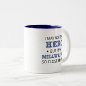 Tasse 2 Couleurs Millwright Humour nouveauté (Devant droit)
