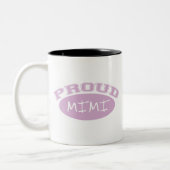 Tasse 2 Couleurs Mimi fier (rose) (Gauche)