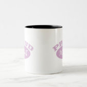 Tasse 2 Couleurs Mimi fier (rose) (Centre)