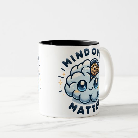 Tasse 2 Couleurs MInd Over Matter (Devant droit)