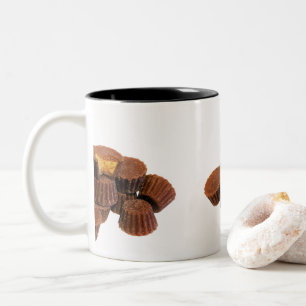 Tasse 2 Couleurs Mini traitements au chocolat et à l'arachide
