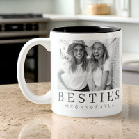 Minimaliste moderne chic Best Friends BFF Photo