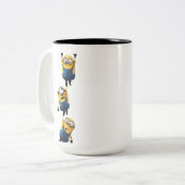 Tasse 2 Couleurs Minions Pendus (Devant gauche)