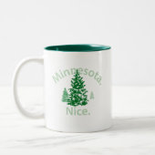 Tasse 2 Couleurs Minnesota Nice. Point ! (Gauche)