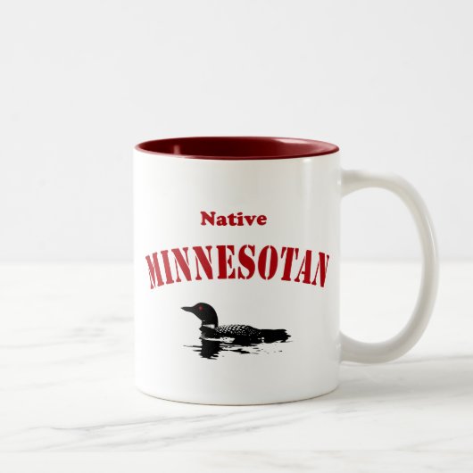 Tasse 2 Couleurs Minnesotan (Droit)