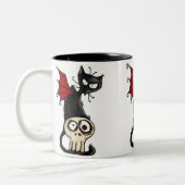 Tasse 2 Couleurs minou de croc (Gauche)