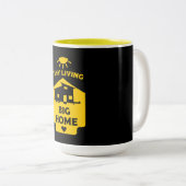 Tasse 2 Couleurs Minuscule Maison - Minuscules Maisons (Devant droit)