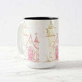 Tasse 2 Couleurs Minuscules églises - 2024 (Devant gauche)