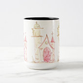 Tasse 2 Couleurs Minuscules églises - 2024 (Centre)