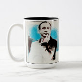 Tasse 2 Couleurs Mis sur cric sur le café (Gauche)