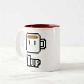 Tasse 2 Couleurs Mise sous tension de matin (Devant gauche)