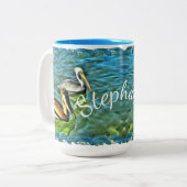 Tasse 2 Couleurs Mismaloya Pelicans 0329 (Devant gauche)