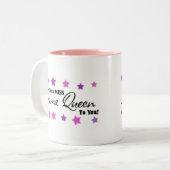 Tasse 2 Couleurs Miss Drama Queen Pour Vous (Devant gauche)