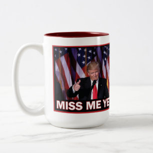 Tasse 2 Couleurs Miss Me Pourtant Trump 2024