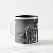 Tasse 2 Couleurs Missions d'exploration spatiale futures 2 (Devant gauche)