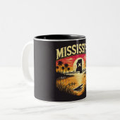 Tasse 2 Couleurs Mississippi (Devant gauche)