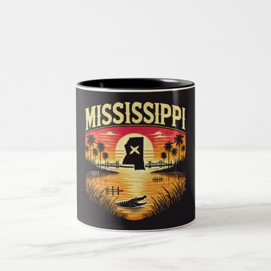 Tasse 2 Couleurs Mississippi (Centre)