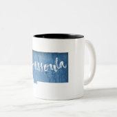 Tasse 2 Couleurs Missoula, Montana (Devant droit)