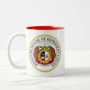 TASSE 2 COULEURS MISSOURI HOUSE DES REPRÉSENTANTS