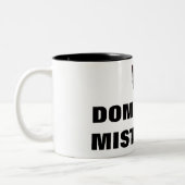 TASSE 2 COULEURS MISTRESSE DOMINANTE ! (Gauche)