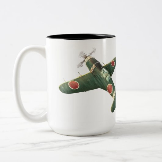 Tasse 2 Couleurs Mitsubishi J2M3 Raiden (Gauche)