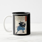Tasse 2 Couleurs Miyamoto Musashi peignant C. 1800's (Gauche)