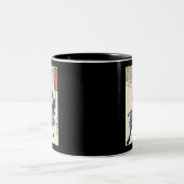 Tasse 2 Couleurs Miyamoto Musashi peignant C. 1800's (Centre)