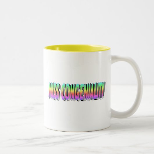 Tasse 2 Couleurs Mlle Congeniality (Droit)