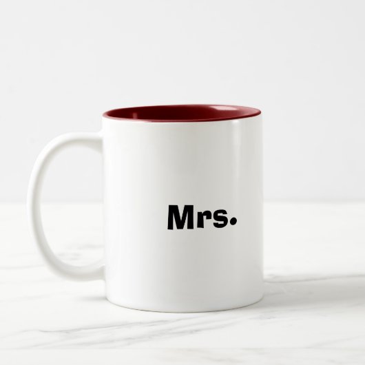 Tasse 2 Couleurs Mme (Gauche)