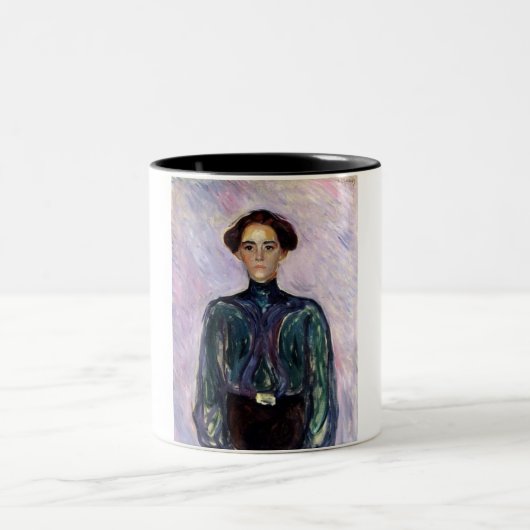 Tasse 2 Couleurs Mme Schwarz (par Edvard Munch) (Centre)