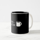 Tasse 2 Couleurs Mmmm… Café (Devant droit)