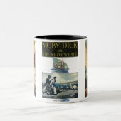 Tasse 2 Couleurs Moby Dick ou la baleine blanche # 6 (Centre)