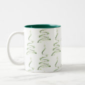 TASSE 2 COULEURS *MOD ARBRE DE NOËL* NOËL (Gauche)
