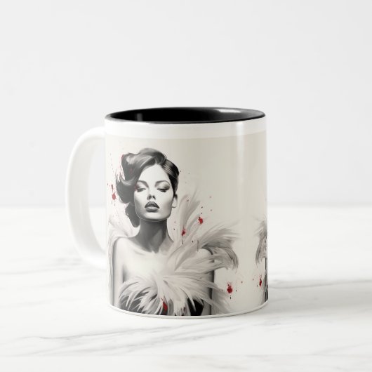 Tasse 2 Couleurs Mode bébé 2 (Devant gauche)