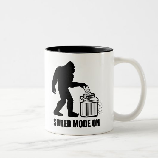 Tasse 2 Couleurs Mode Bigfoot Shred Activé (Droit)
