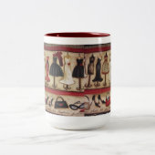 Tasse 2 Couleurs Mode de Haute (Centre)