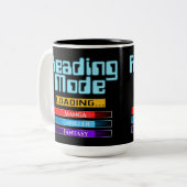 Tasse 2 Couleurs Mode de lecture de gènes personnalisé (Devant gauche)