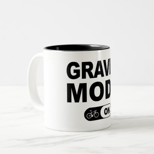 Tasse 2 Couleurs Mode Gravure activé (Devant gauche)