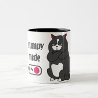 Mode grumeux sur drôle de gros chat