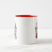 Tasse 2 Couleurs Mode Papa Grill (Centre)