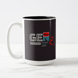 Tasse 2 Couleurs Mode urbaine tendance streetwear Rizz de la généra