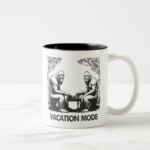 Tasse 2 Couleurs Mode Vacances Échecs Bigfoot