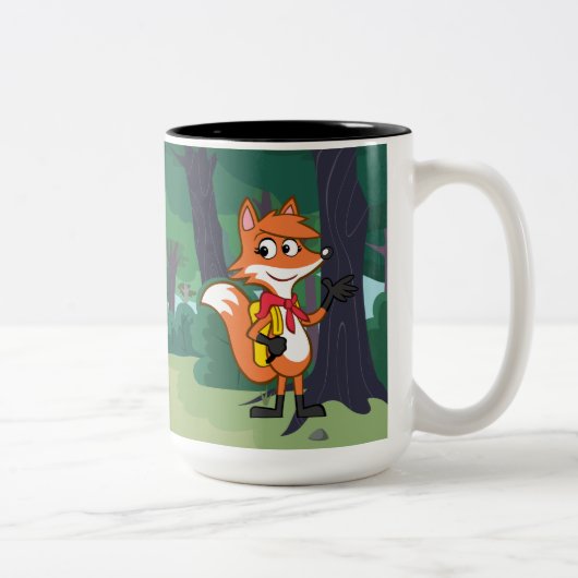 Tasse 2 Couleurs modèle (Droit)