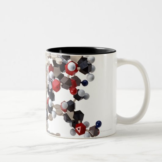 Tasse 2 Couleurs Modèle d'ADN (Droit)