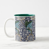 Tasse 2 Couleurs Modèle floral - William Morris (Gauche)