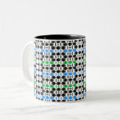Tasse 2 Couleurs Modèle Oltenesc (Devant gauche)