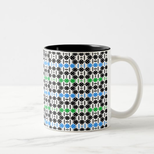 Tasse 2 Couleurs Modèle Oltenesc (Droit)