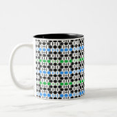 Tasse 2 Couleurs Modèle Oltenesc (Gauche)