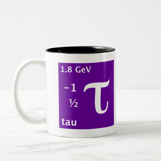 Tasse 2 Couleurs Modèle standard (tau) (Gauche)