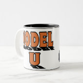 Tasse 2 Couleurs Modèle U (Devant gauche)